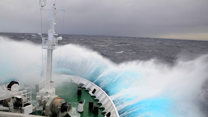 Dünyanın en tehlikeli bölgelerinden biri: Drake Geçidi