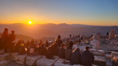 Nemrut Dağı’na bayramda yoğun ilgi