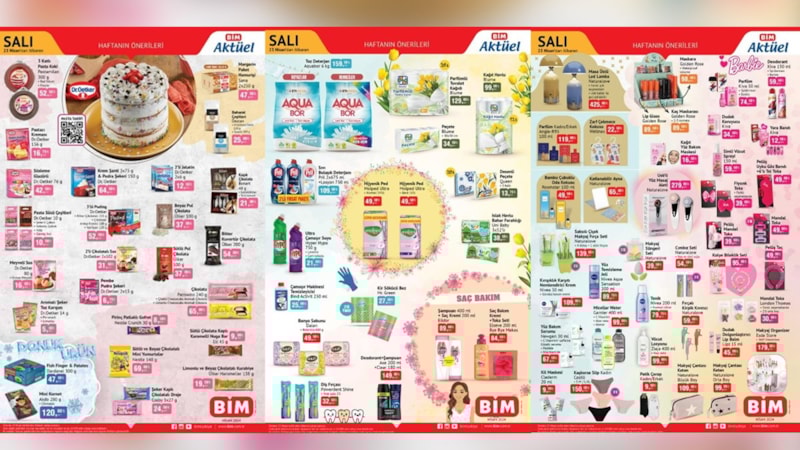 BİM'den 23 Nisan indirimi: Toz Deterjan 159.50 TL, 24’lü Tuvalet Kağıdı 129.00 TL…