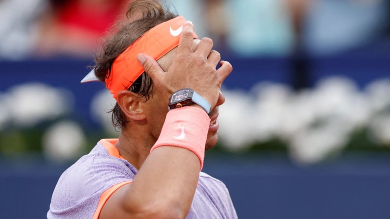 Rafael Nadal, Barcelona Açık'a 2. turda veda etti