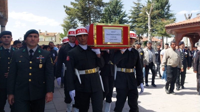 Çorum'da piyade sözleşmeli er son yolculuğuna uğurlandı