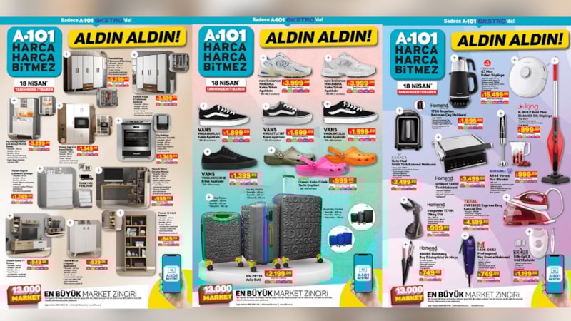 Tükenmeden koşun! A101 Vans ve New Balance ayakkabı satıyor; üstelik 1000 lira daha ucuz