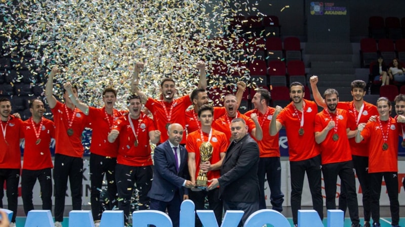 Hentbol Erkekler 1. Ligi'nde şampiyon Mihalıççık Belediyesi