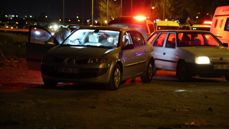 Konya'da araç içerisinde göğsünden vurulmuş halde ölü bulundu