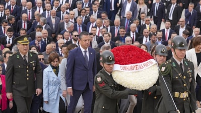 CHP heyetinden Anıtkabir'e ziyaret