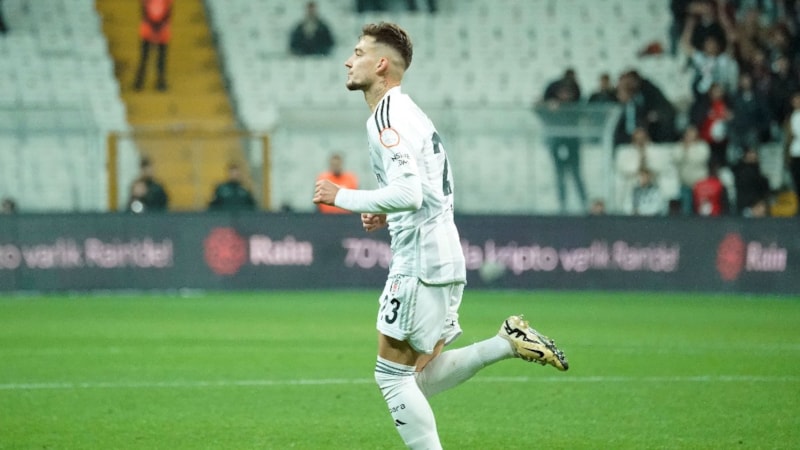 Ernest Muçi, 3. kez gol sevinci yaşadı