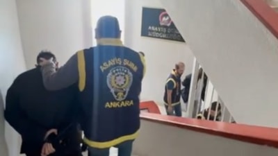 Ankara'da darbettikleri 2 kişiyi gasbeden 8 kişi tutuklandı