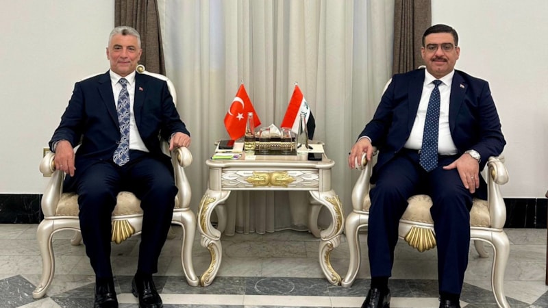 Ömer Bolat, Iraklı mevkidaşı Al-Greyri ile görüştü