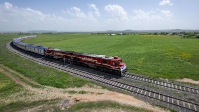 Türkiye'nin yeni turistik treni Mezopotamya Ekspresi'nin ilk seferi yapıldı