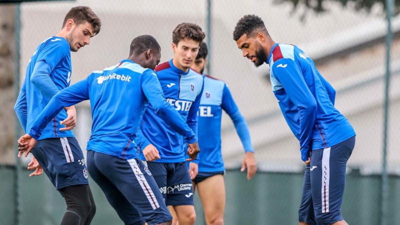 Trabzonspor, Fatih Karagümrük maçının hazırlıklarını tamamladı