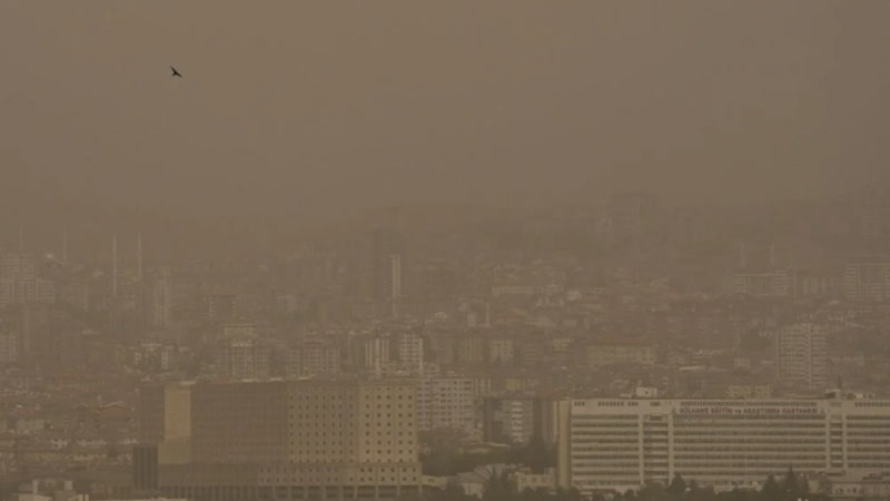 Meteorolojiden toz taşınımı uyarısı: 17 il için sarı kod