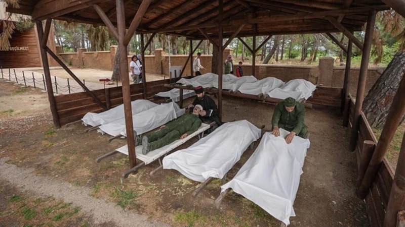 Çanakkale Savaşları, siperlerde canlandırılıyor
