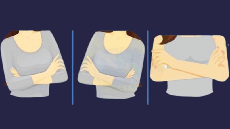 Kol bağlama şekliniz hangi beyninizin çalıştığını gösteriyor! İşte, bağlama şekilleri ve gizli özellikleriniz