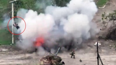 Rus askerlerinin mayın kaldırma girişimi patlamayla sonuçlandı