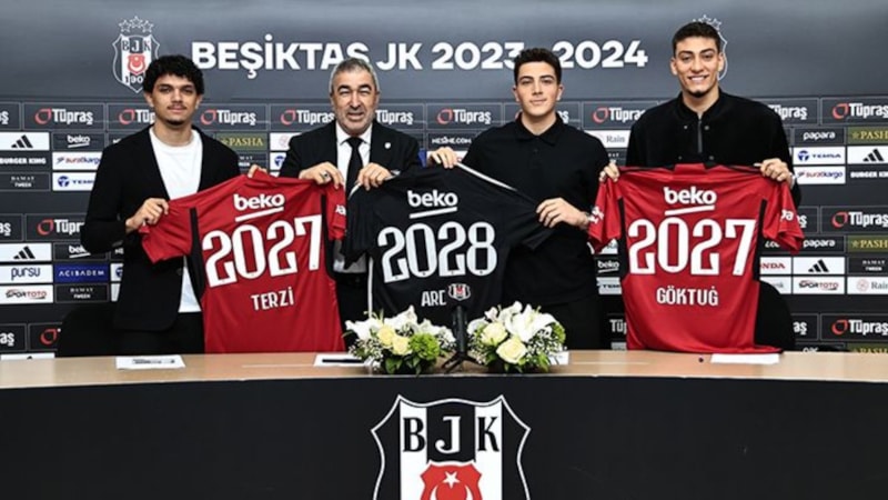 Beşiktaş, genç oyuncularının kontratlarını uzattı