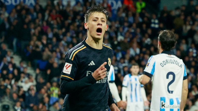 Arda Güler, Real Madrid'i galibiyete taşıdı