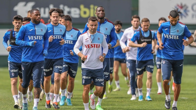 Trabzonspor, Gaziantep FK maçının hazırlıklarına devam etti