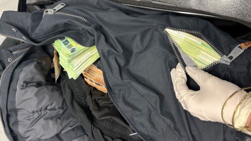 Avusturya'dan Türkiye'ye giden 2 yolcunun bavulunda 700 bin euro bulundu