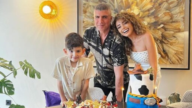 Özcan Deniz'in oğlu Kuzey 6 yaşına girdi!