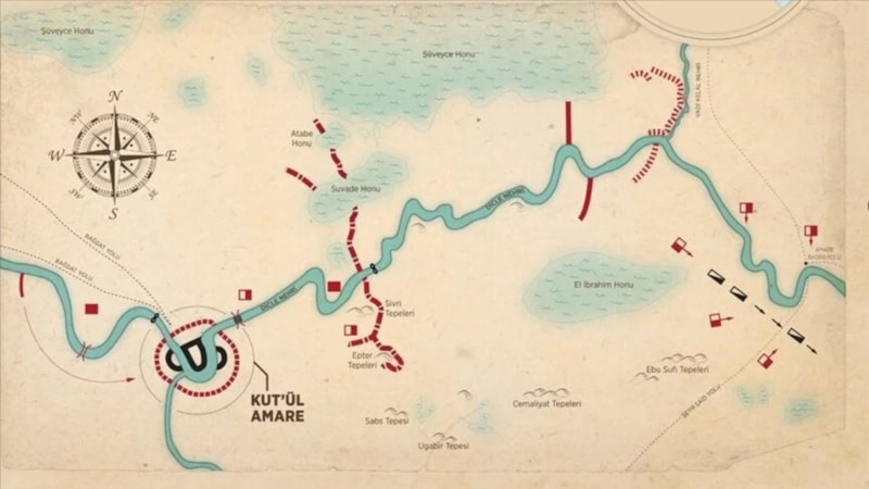 Türk tarihinin büyük zaferi: Kut'ül Amare...