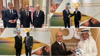 Mehmet Şimşek, Riyad'da yoğun ekonomi diplomasisi yürüttü