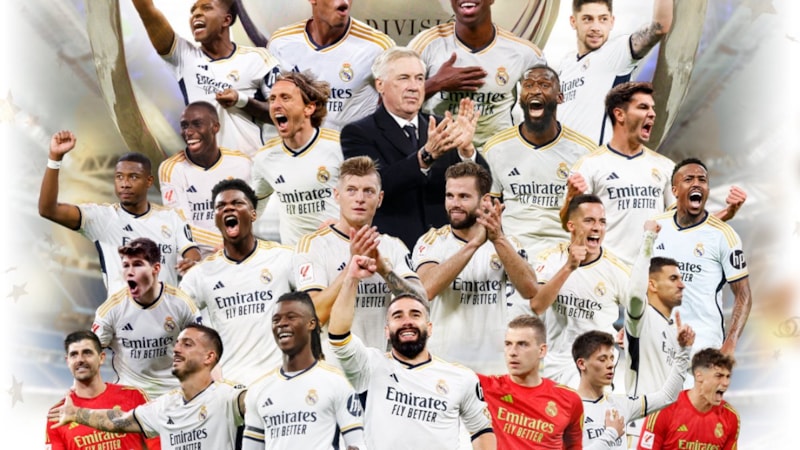 La Liga'da şampiyon Real Madrid