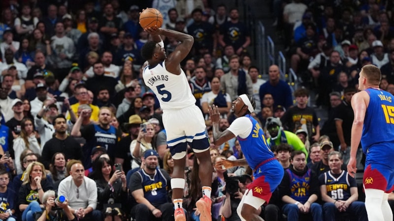 Minnesota Timberwolves, Denver Nuggets'ı yenerek seride öne geçti