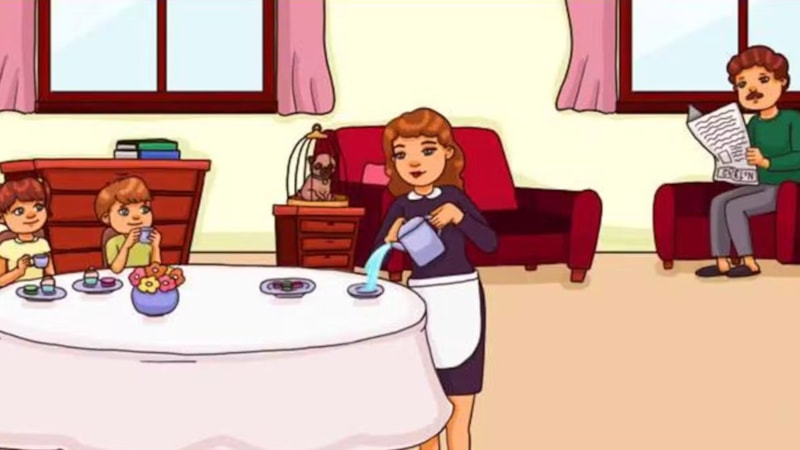 Dikkat testi: Resimdeki 3 mantık hatasını 6 saniyede bulanlar üstün zekalı kabul ediliyor