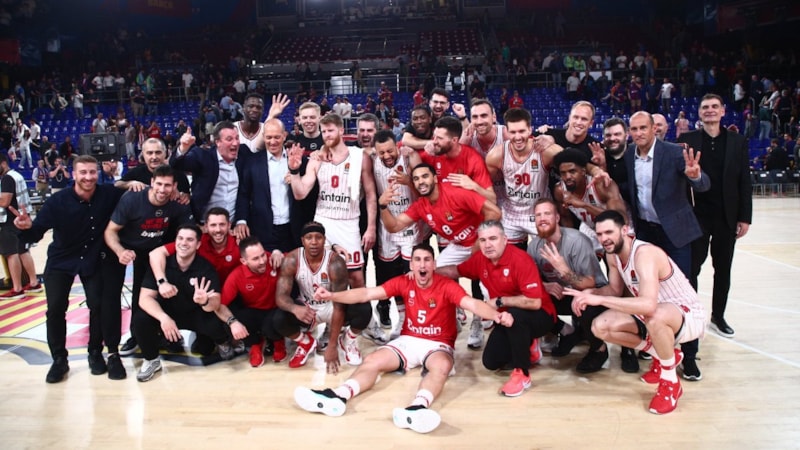 Barcelona'ı geçen Olympiakos, Final Four'a kaldı