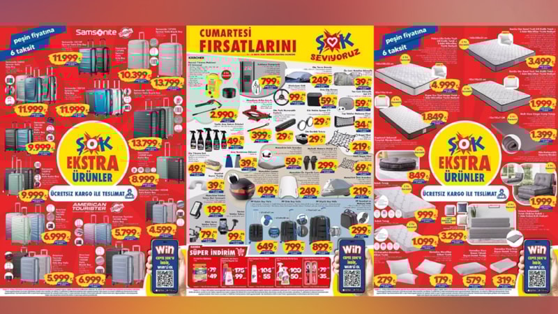 ŞOK'tan sürücülere müjde: Branda 219.00 TL, Cam Güneşlik 39.95 TL, Telefon Tutucu 79.95 TL...