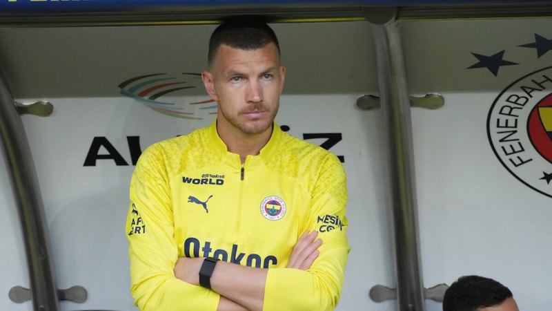 Fenerbahçe'de Edin Dzeko'nun kötü istatistiği