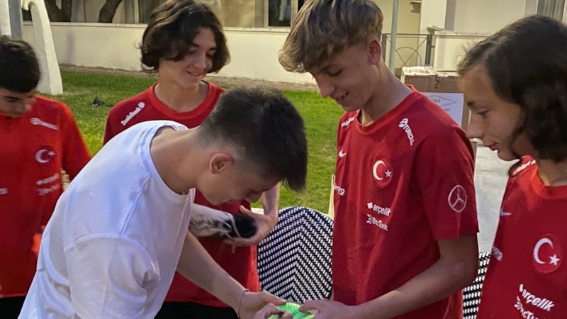 Arda Güler, U14 Milli Takımı kampında!