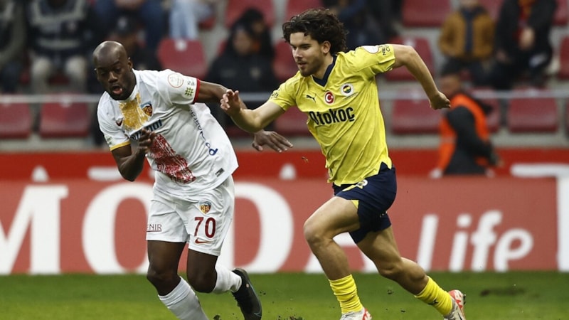 Fenerbahçe - Kayserispor maçının muhtemel 11'leri