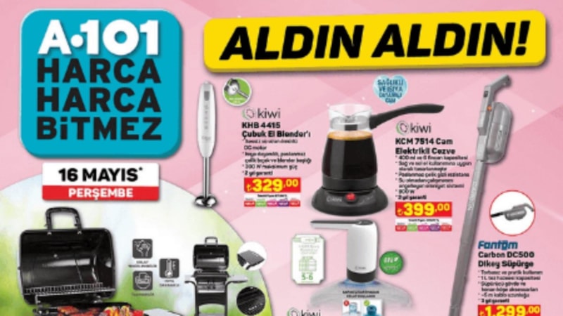 A101'den bahar kampanyası: Gören 3'er 5'er alıyor...