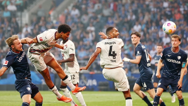 Bayer Leverkusen Bochum'u yenerek seriyi 50'ye çıkardı