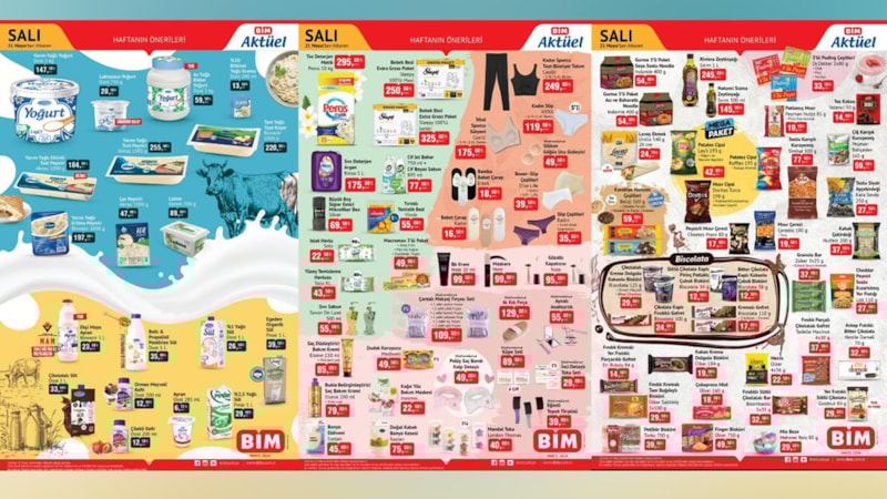 BİM’den anne adaylarına fırsat: Sleepy Bebek Bezi 250.00 TL, Islak Havlu 22.50 TL...