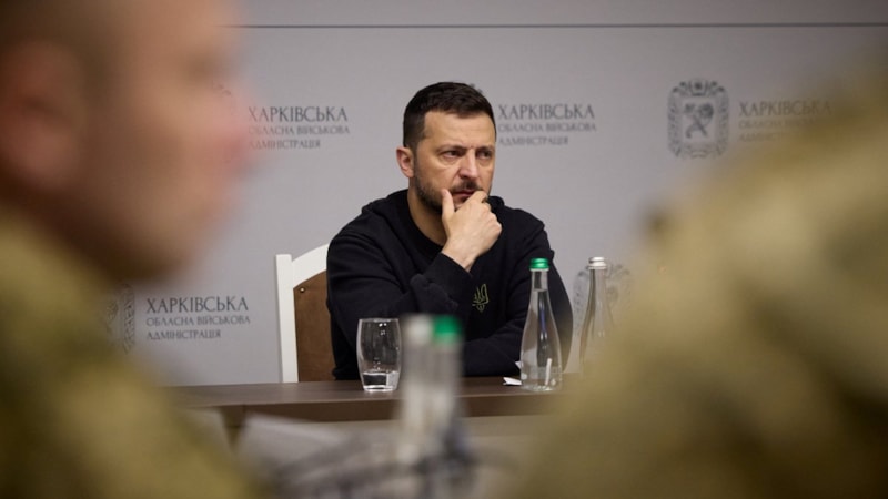 Ukrayna Devlet Başkanı Zelensky, Rusya'nın saldırıları altındaki Harkiv'e gitti