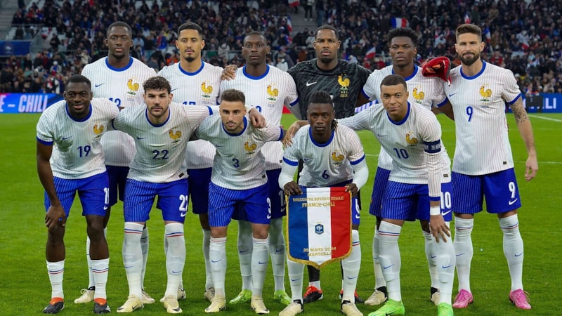 Fransa'nın EURO 2024 kadrosu belli oldu