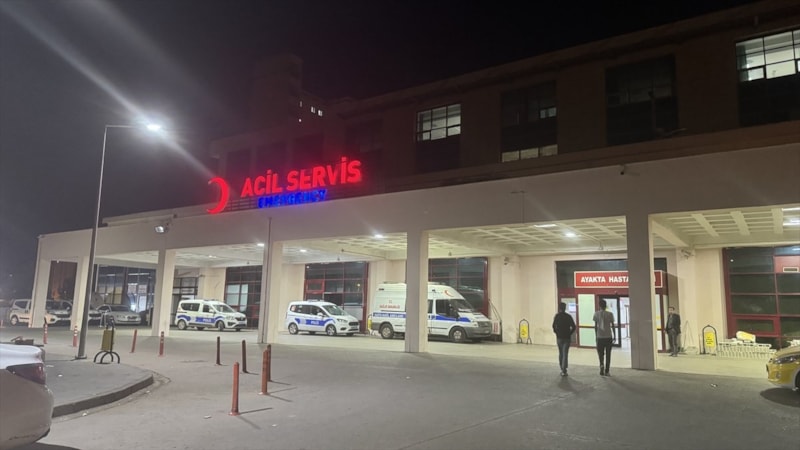 Diyarbakır'da başıboş köpeklerden kaçan genç, kaldırıma başını çarptı