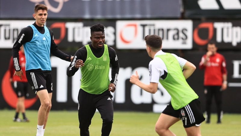 Beşiktaş'ta Trabzonspor maçının hazırlıkları başladı