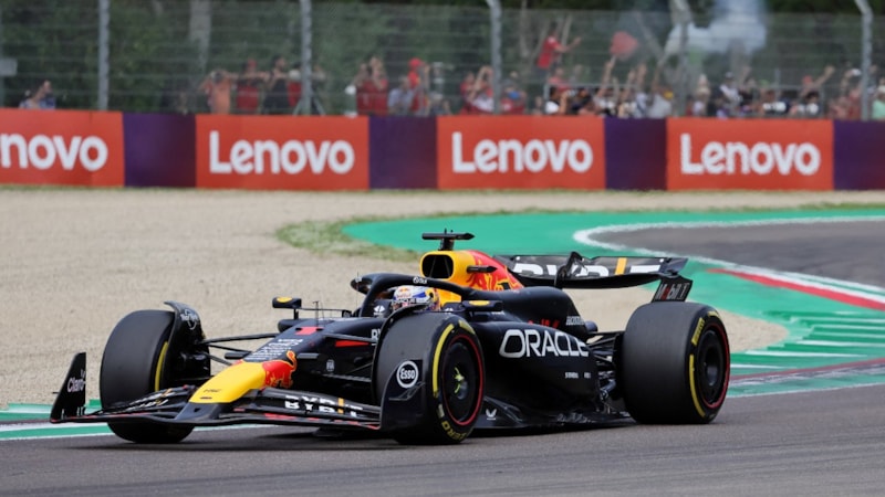 İtalya Grand Prix'sinde kazanan Max Verstappen