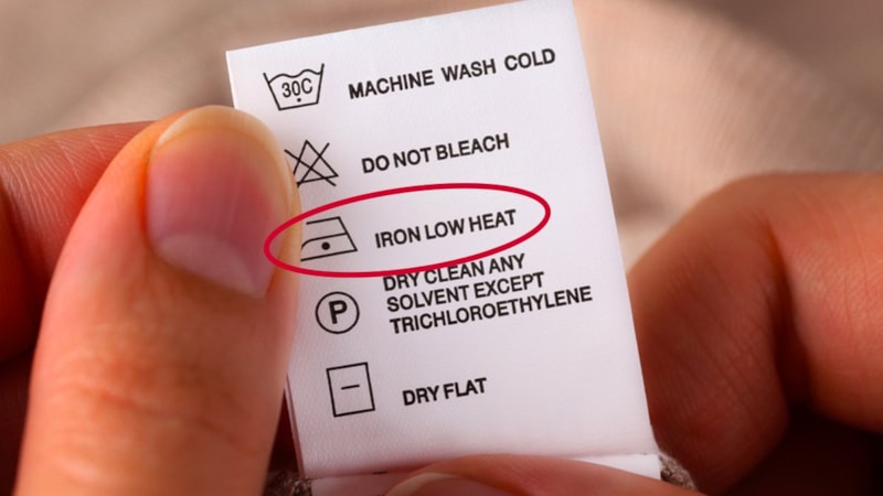 Etiketlerdeki ütü sembolünün içinde yer alan o noktalar bakın ne anlama geliyormuş…