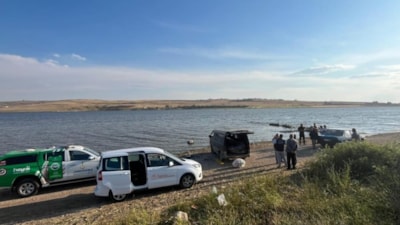 Gaziantep'te yasağa rağmen balık avlayanlara baskın