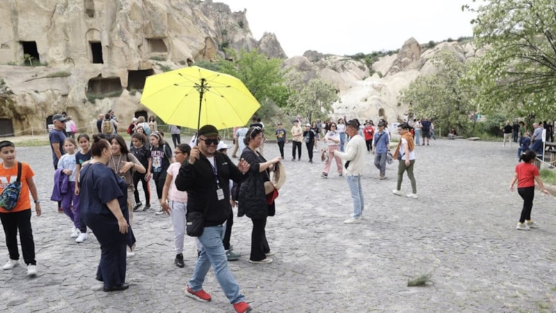 Kapadokya'da 2024 yılında turizm rekoru bekleniyor