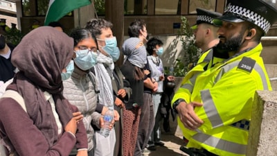 Oxford Üniversitesi’ndeki Gazze’ye destek eylemi: 16 gözaltı