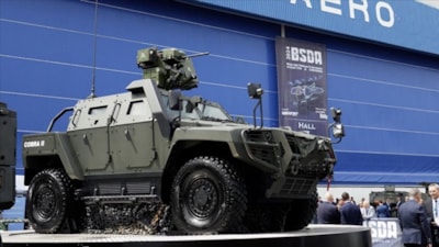 Türk zırhlısının pikap versiyonu yurt dışında ilk kez sergilendi