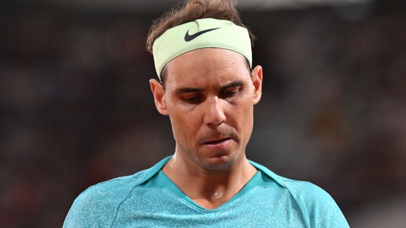 Rafael Nadal, Fransa Açık'a ilk turda veda etti