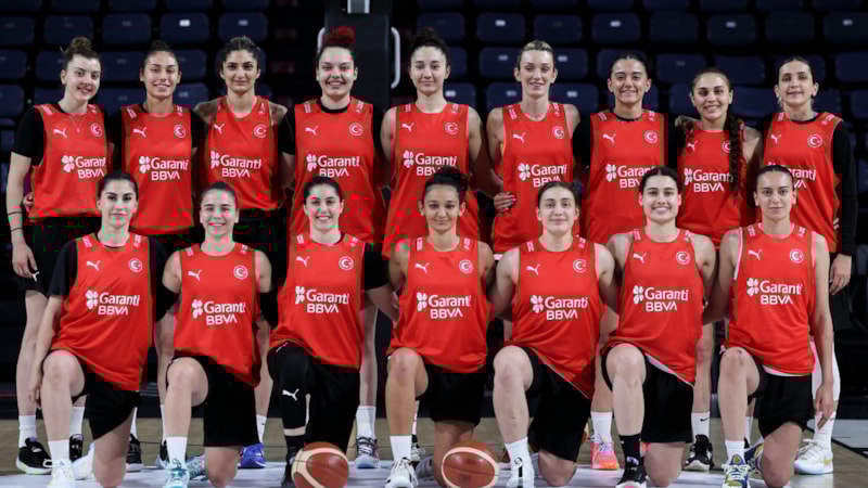 A Milli Kadın Basketbol Takımı, kamp çalışmalarına başladı