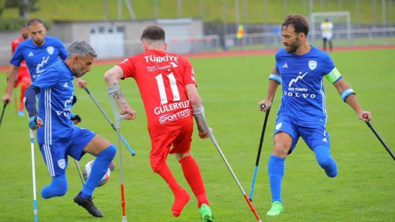 Ampute Milli Futbol Takımı, İsrail'i 6-0 yendi