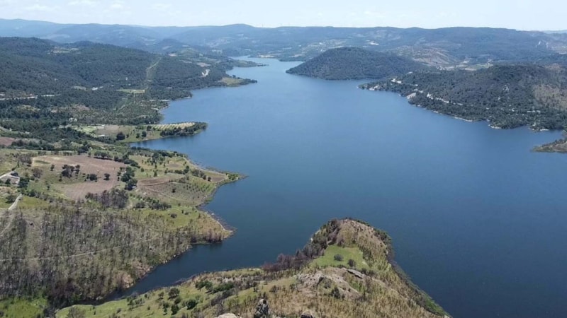 Çanakkale'de yağışlar etkili oldu: Atikhisar Barajı'nda su seviyesi yüzde 91'e ulaştı